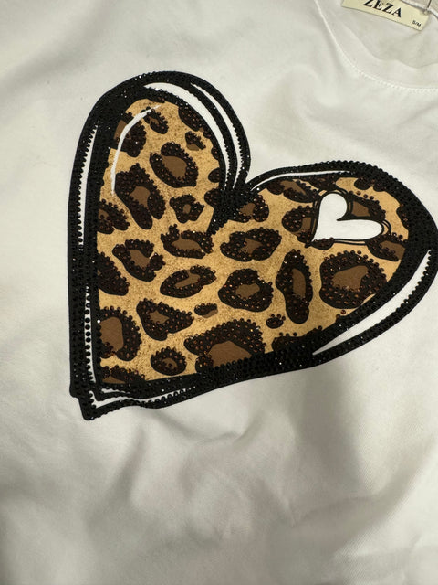 T-shirt Cuore Leo