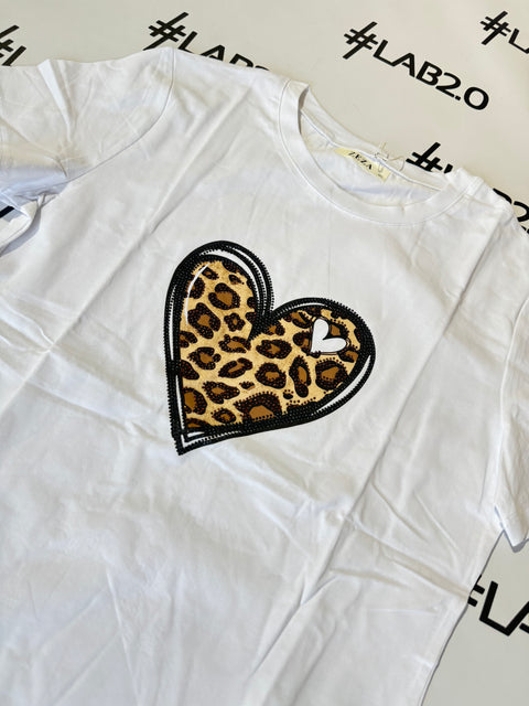 T-shirt Cuore Leo
