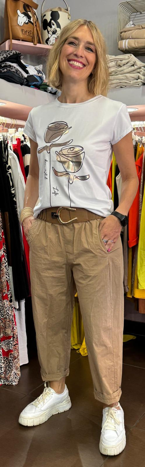 Pantalone Leam Biscotto