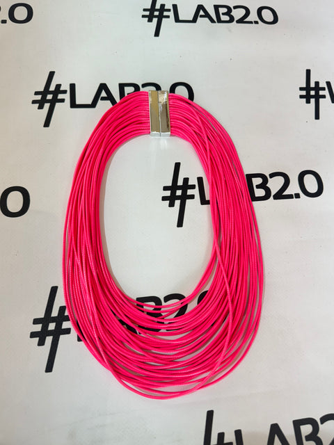 Collana Fucsia Fluo