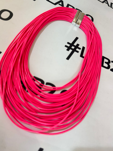 Collana Fucsia Fluo