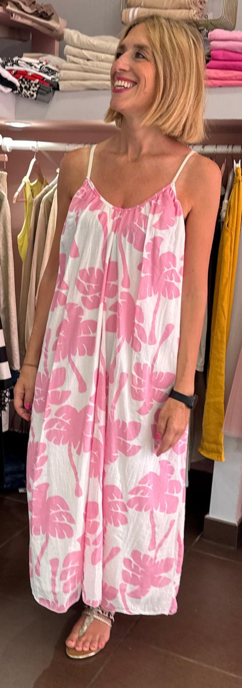 Abito Boho Pink