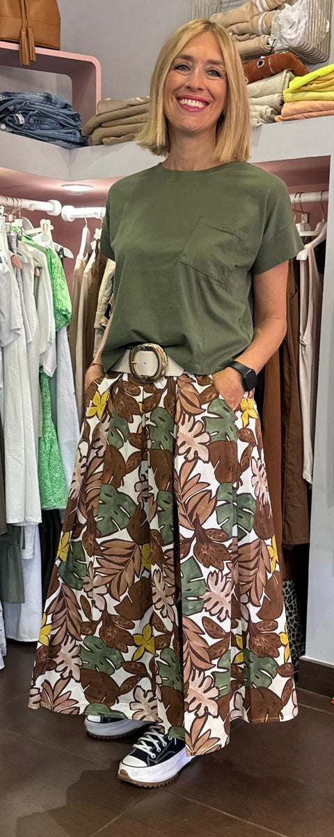 T-shirt Taschino Militare