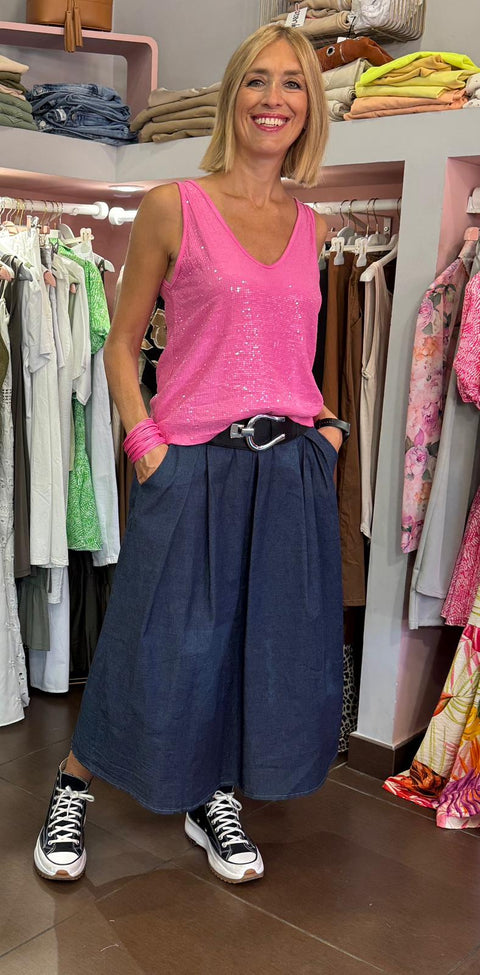 Canottiera Gliss Fucsia
