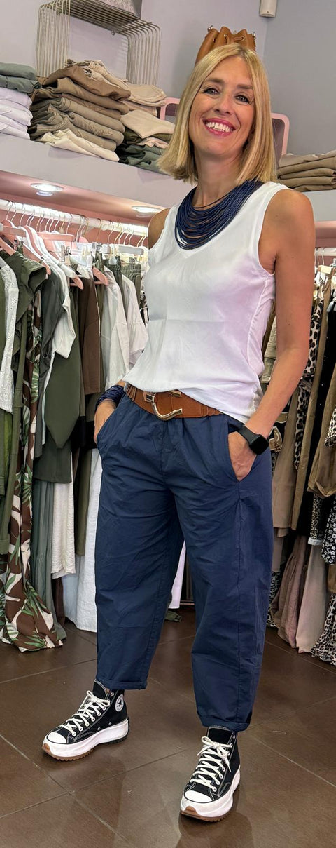 Pantalone Leam Blue
