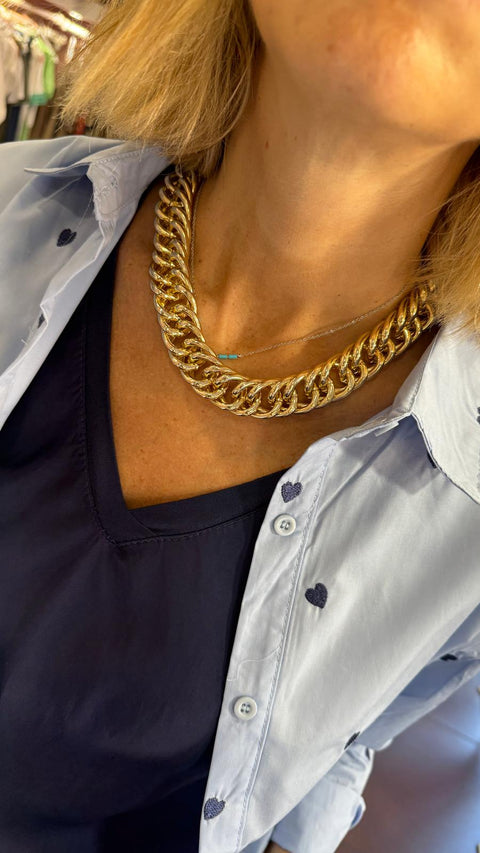 Silvia Gold necklace