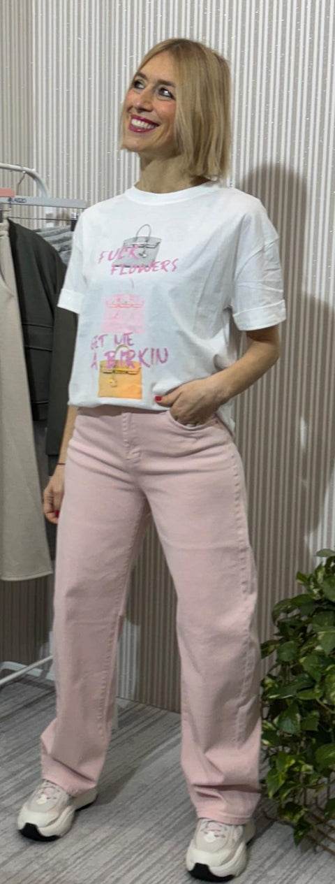 T-shirt Birkin Bianca