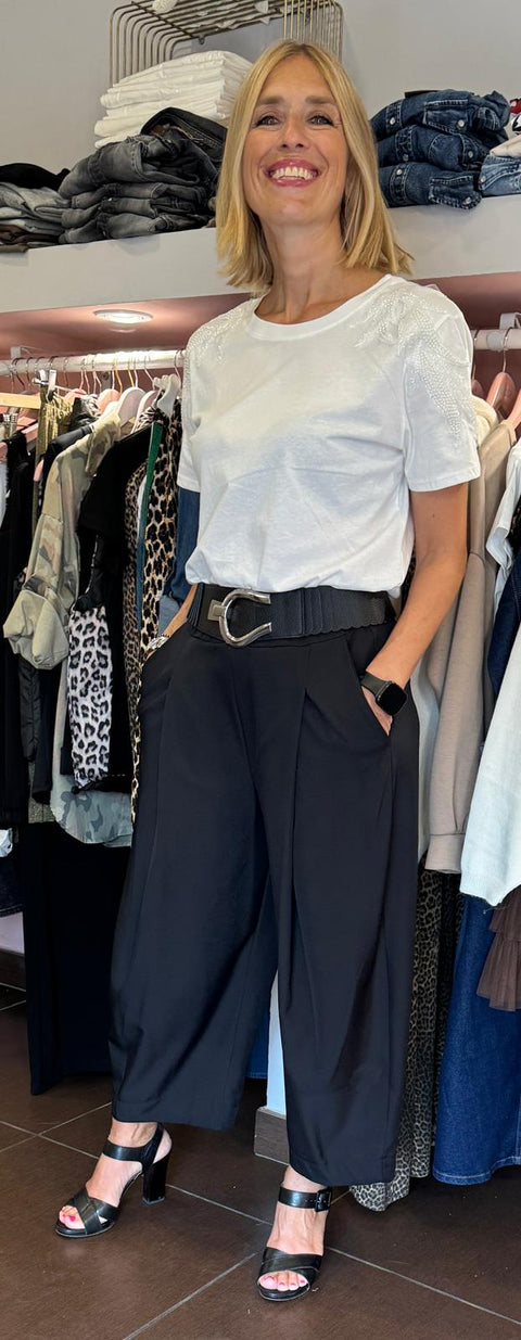 Pantalone Madrid Nero