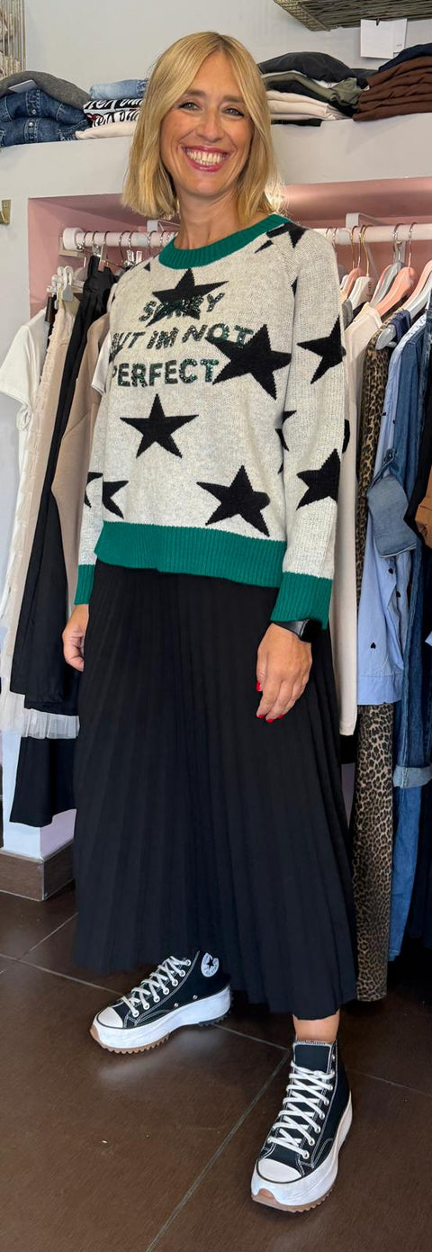 Maglione Stars Bianco
