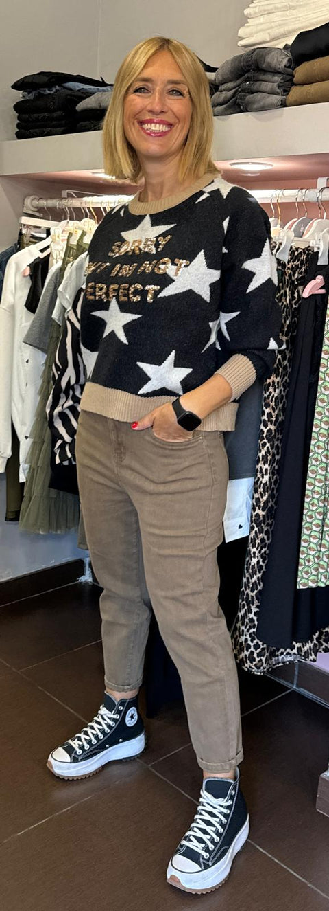 Maglione Stars Nero