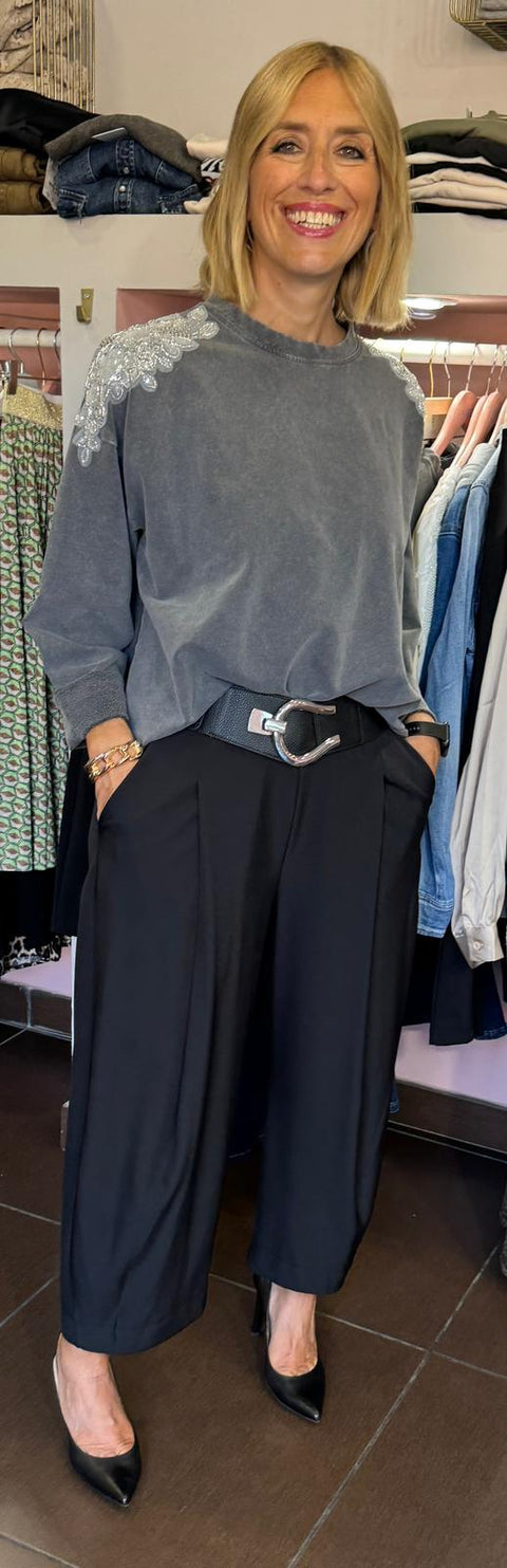 Pantalone Madrid Nero
