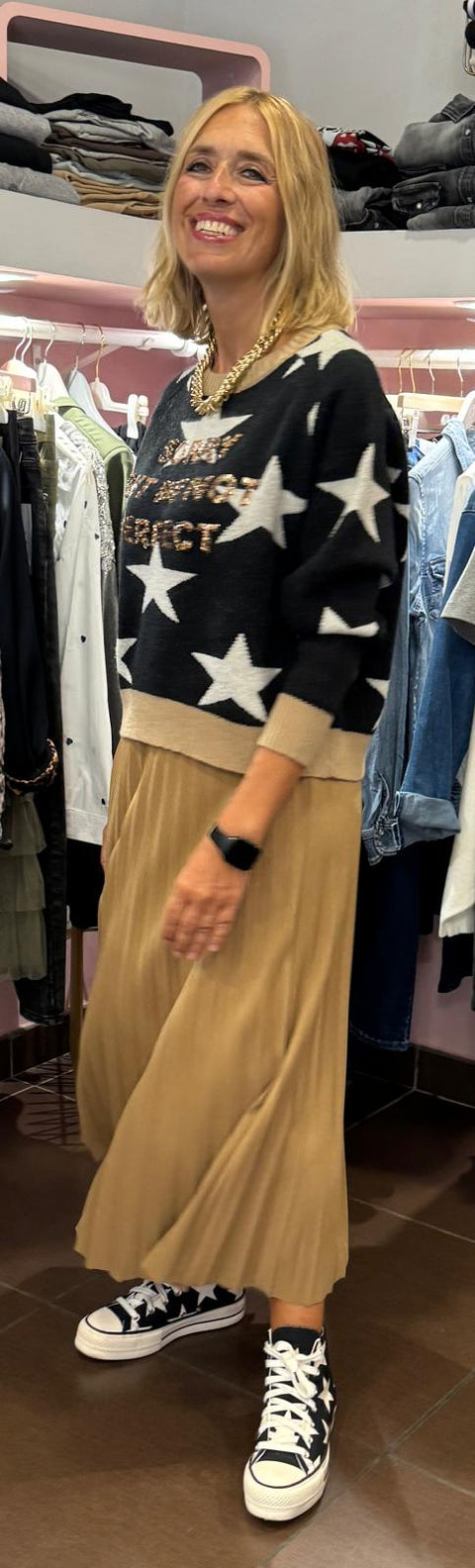 Maglione Stars Nero