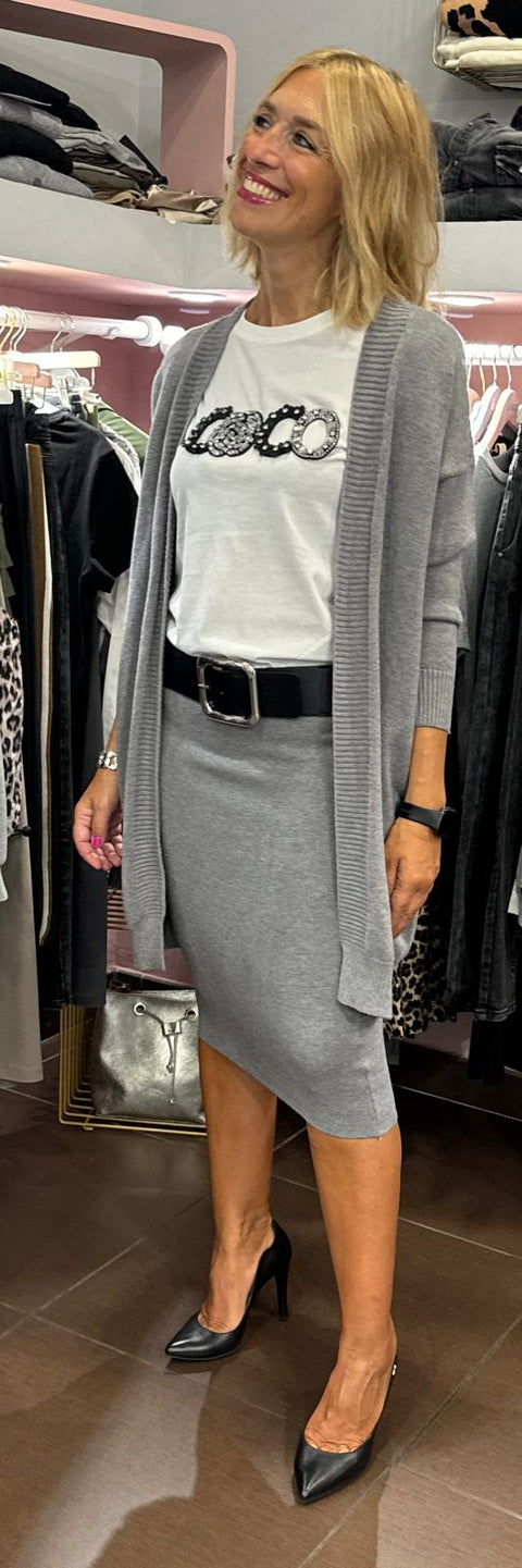 Cardigan Valeria Grigio