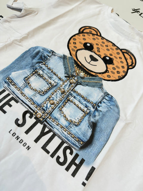 T-shirt Lara bianco