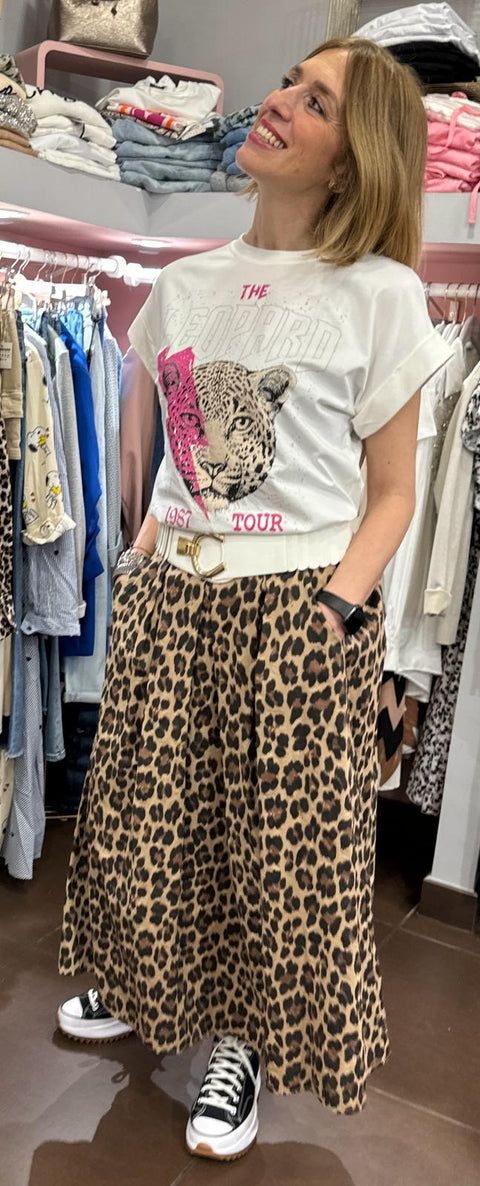 T-Shirt Tiger White