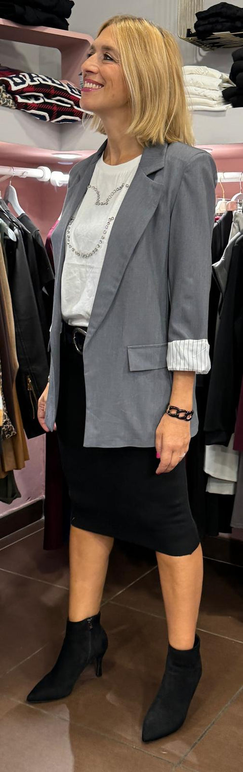 Blazer Perfect Grigio