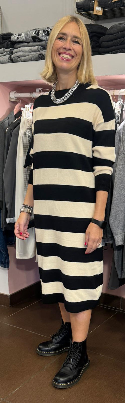 Abito Big Stripes