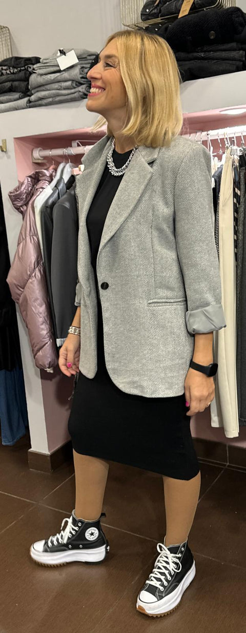 Blazer Bear Grigio Chiaro