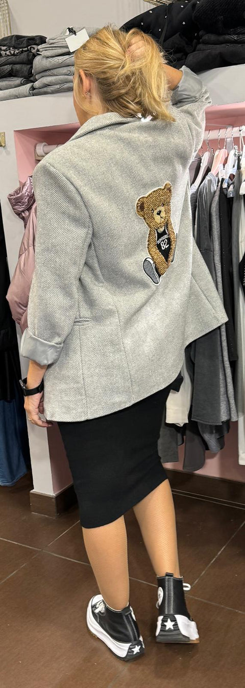 Blazer Bear Grigio Chiaro