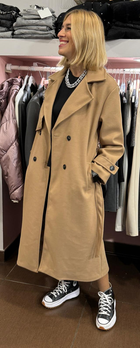 Cappotto Charlotte Camel