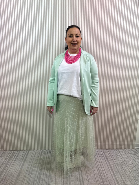 Blazer Diana Verde Acqua
