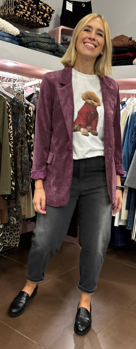 Blazer Saphira Malva