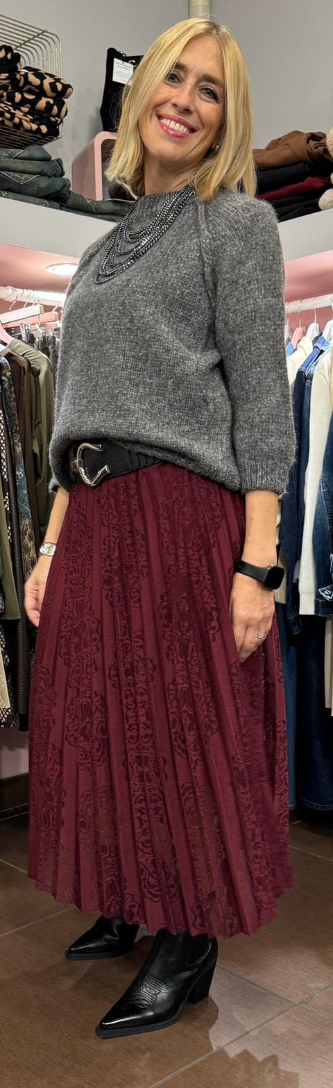Maglione Daisy Grigio