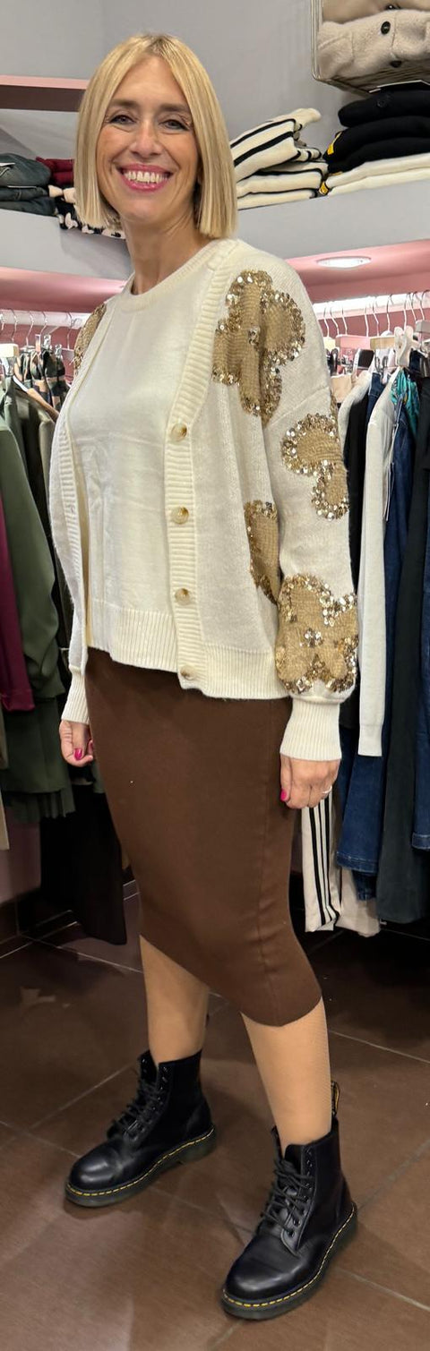 Cardigan Camy Panna