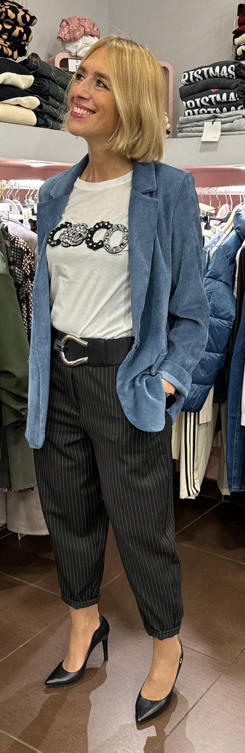 Blazer Cló Carta da Zucchero