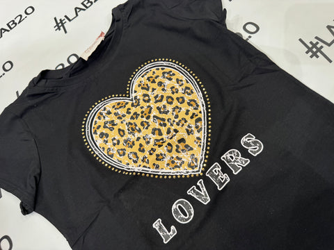 T-shirt Lovers Black