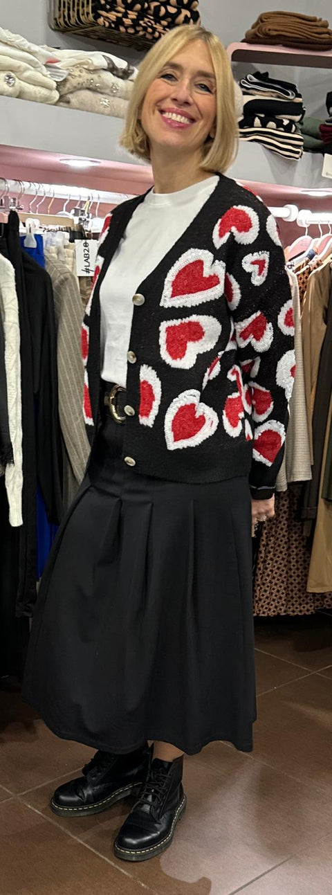 Cardigan Alessia Red