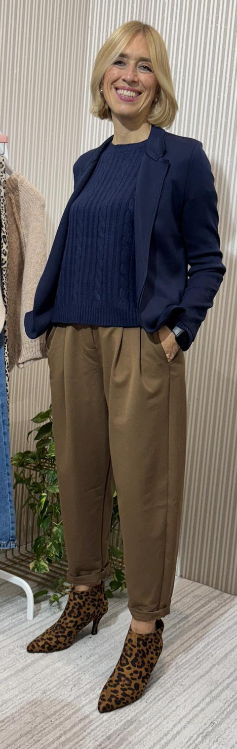 Pantalone Giorgia Camel
