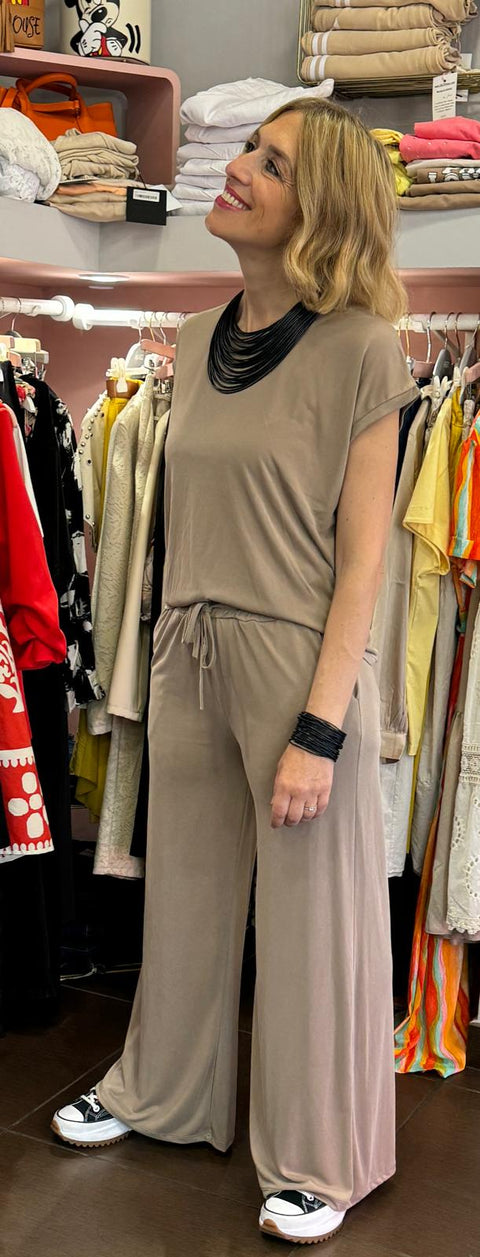 Pantalone Kias Tortora
