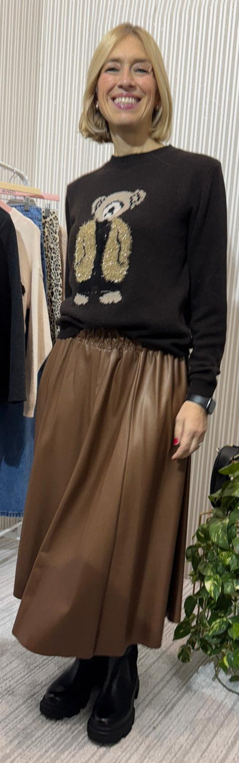 Maglione Boy Marrone