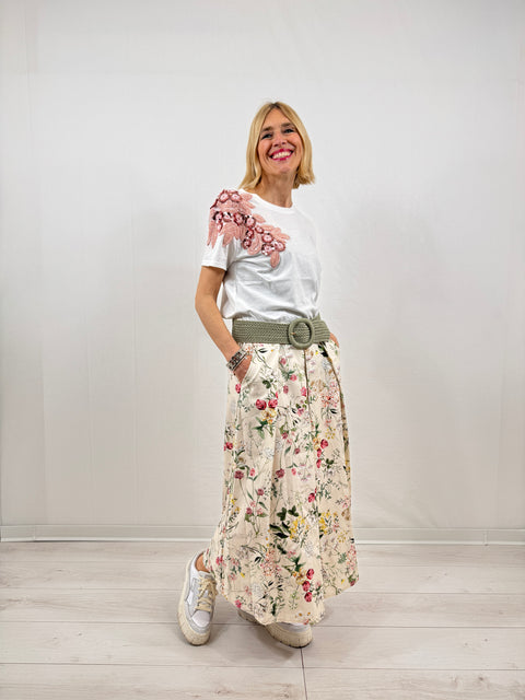 T-shirt Tea Rosa