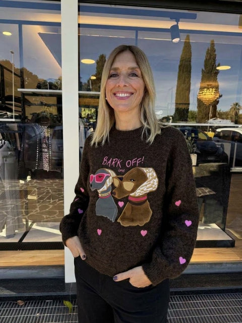 Maglione Cathrine Marrone