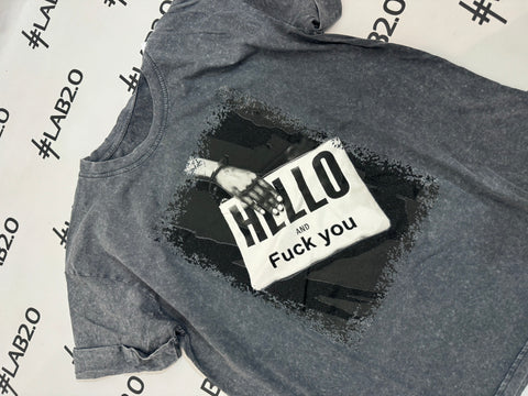 T-shirt Hello Delavè