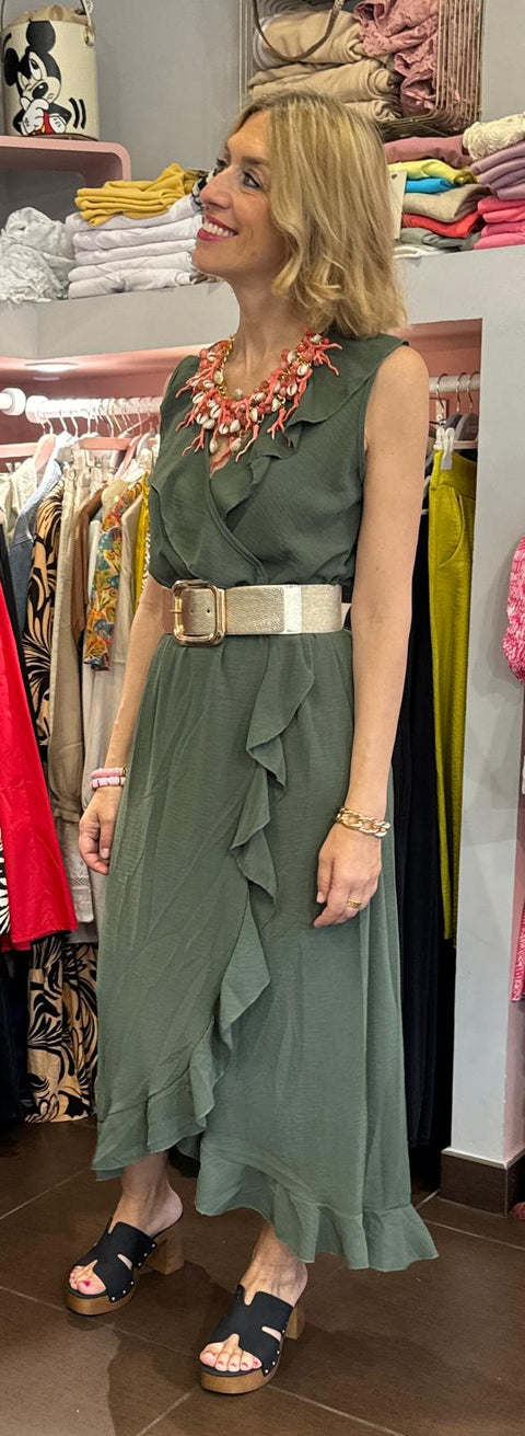 Abito Elisabeth Verde