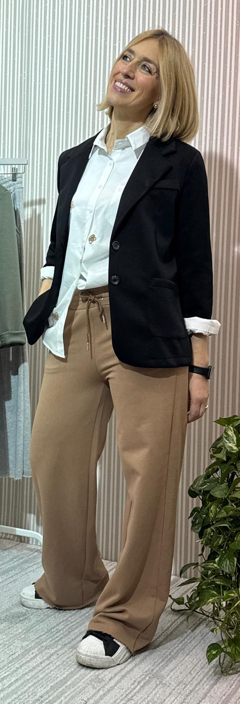 Pantalone tuta Katy Camel