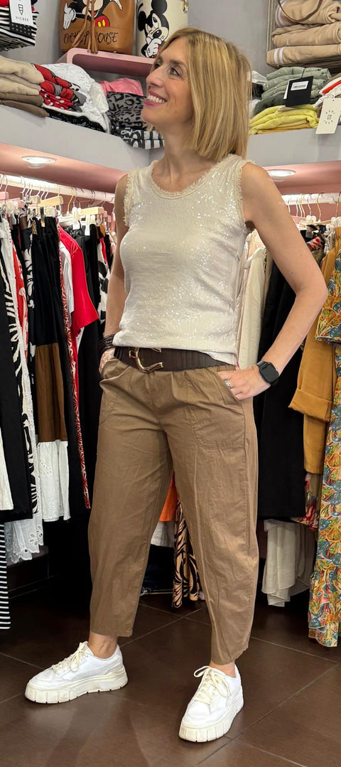 Canottiera Glade Beige