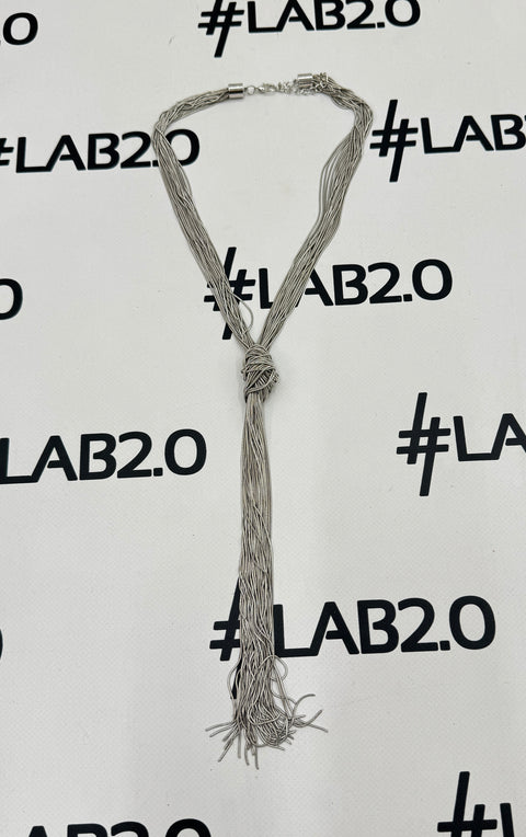 Collana Nodo Argento