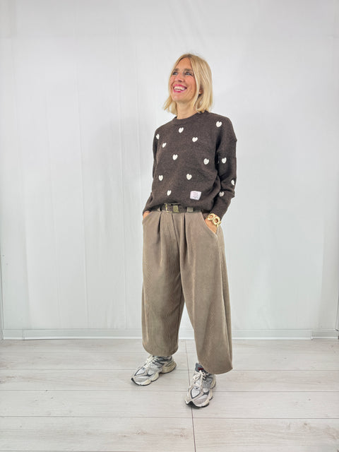 Pantalone Cleo Tortora