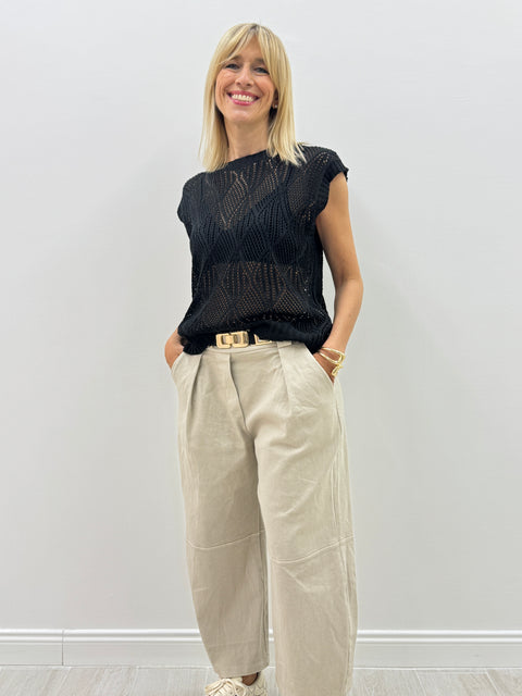 Black Samy Vest