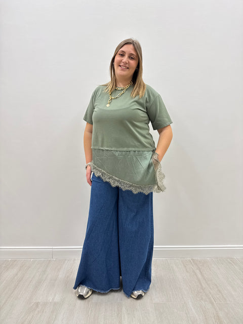 T-shirt Glam Verde