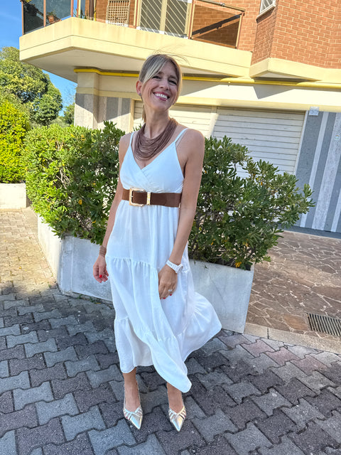 Robe Viviana Blanche
