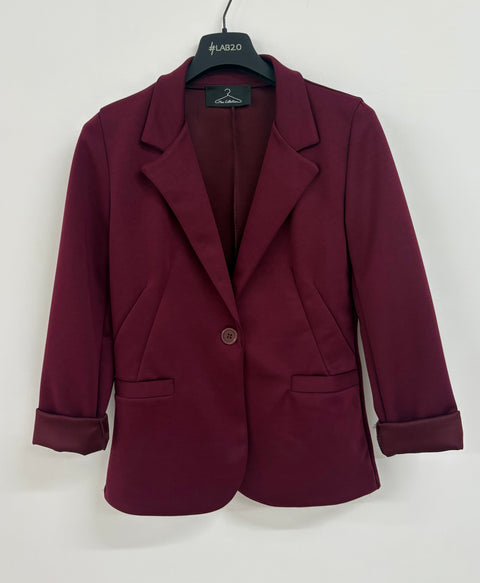 Blazer Ambra Bordeaux