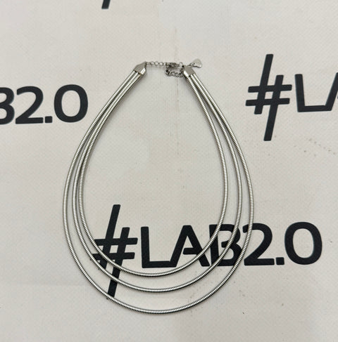 Telma Silver Necklace