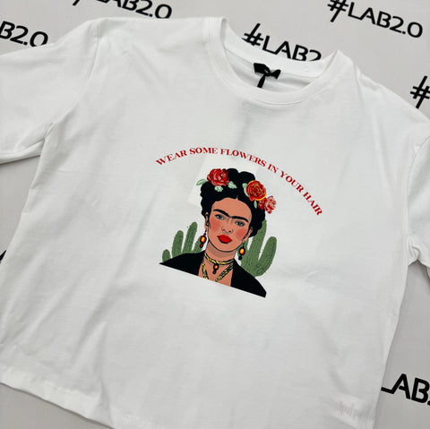 T-shirt Frida Fiori