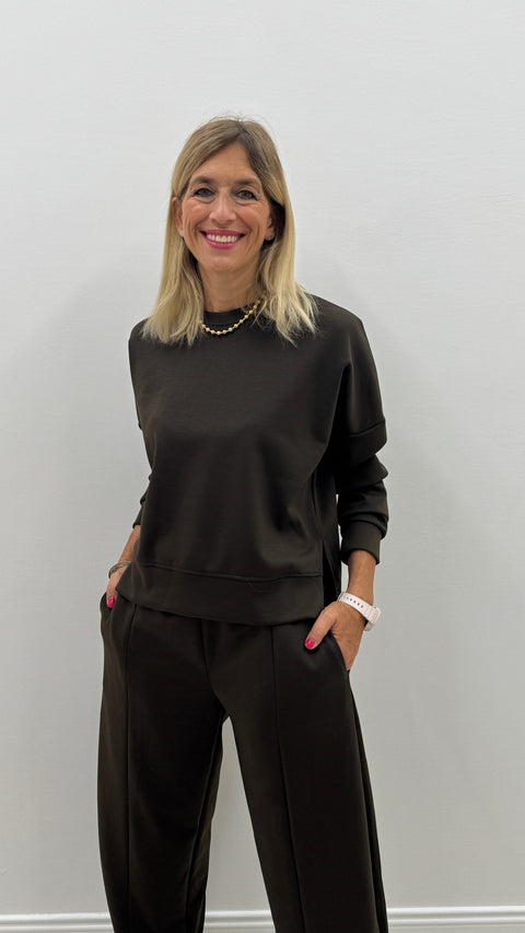 Sudadera Rhianna Marrón