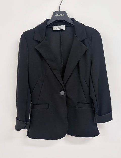 Ambra Black Blazer